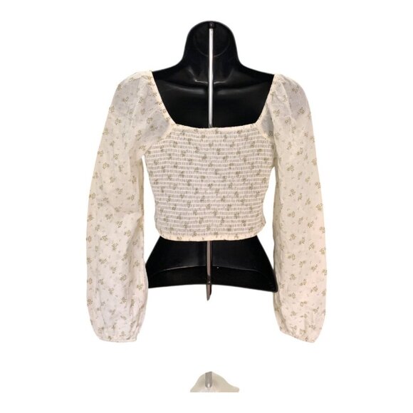 American Eagle Lightweight Sweetheart Crop Top Size Small - Picture 3 of 8